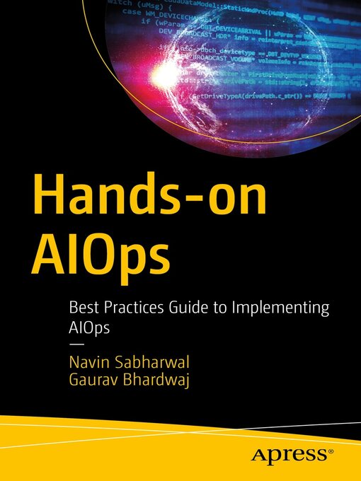 Cover image for Hands-on AIOps